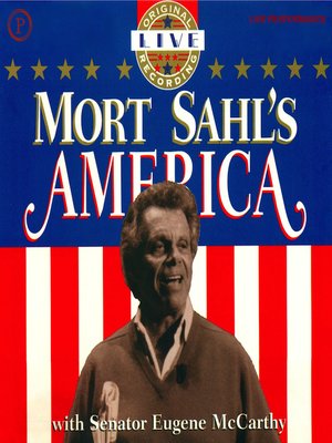 cover image of Mort Sahl's America